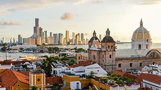 Puesta del Sol en Cartagena Puesta del Sol en Cartagena