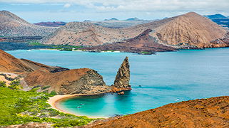 Isla Bartolome en los Galapagos Isla Bartolome en los Galapagos