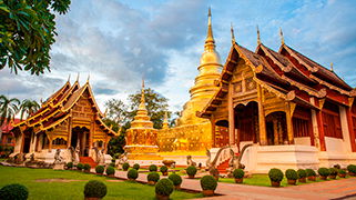 Templo budista en chiang mai Templo budista en chiang mai